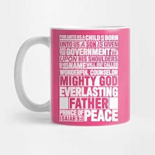 Isaiah 9:6 Prince of Peace Mug